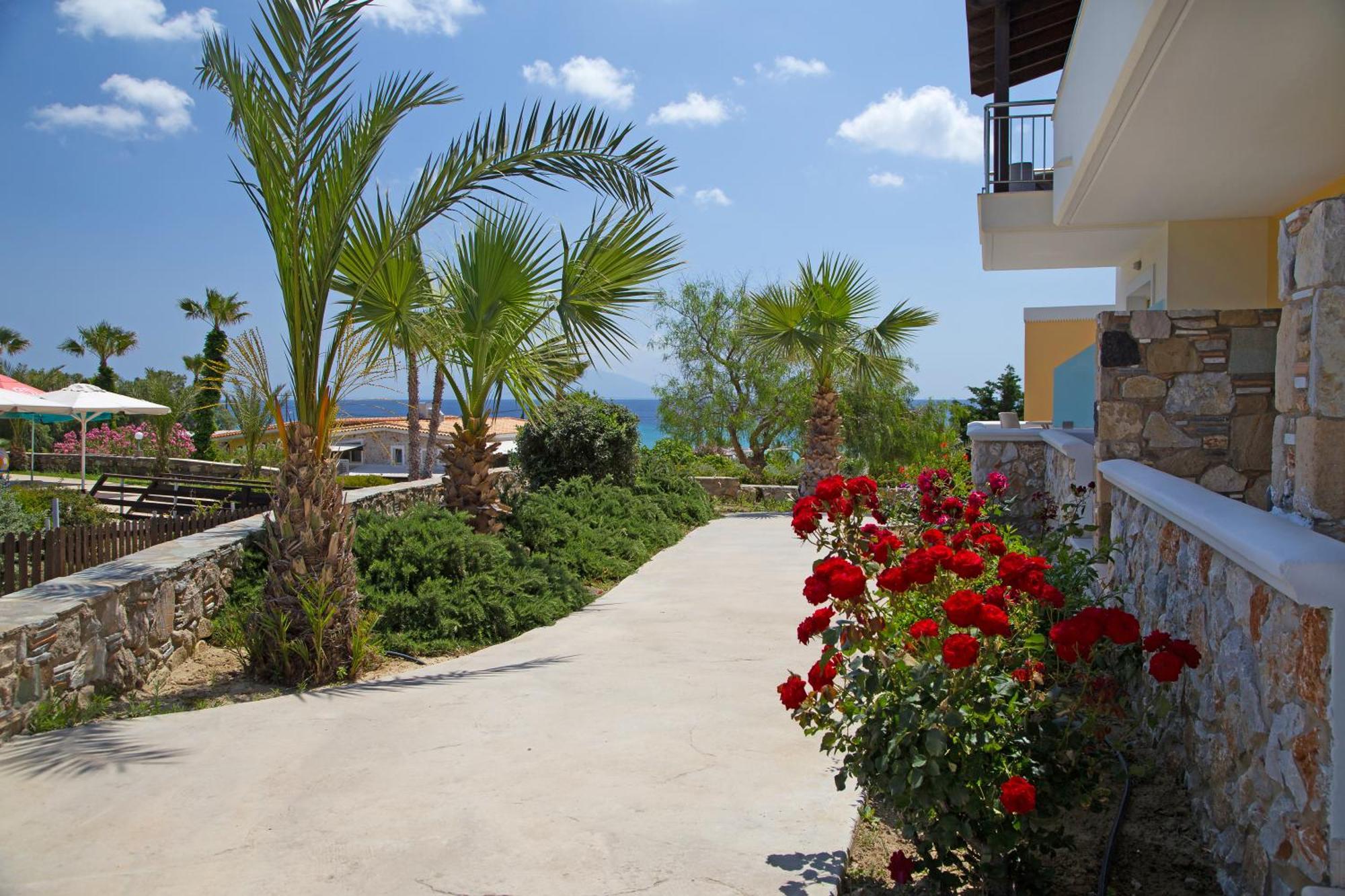 Grand Blue Beach Hotel Kardamena  Exterior foto