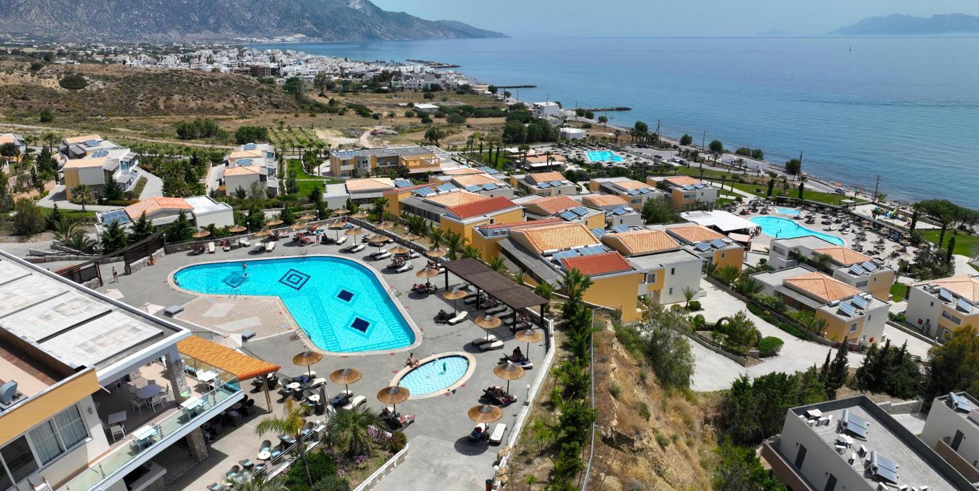 Grand Blue Beach Hotel Kardamena  Exterior foto